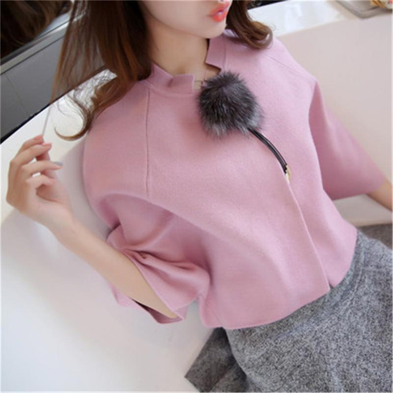 Women's Knits & Tees Short Cloak Knitted Cardigans Coat Women Fashion Autumn Batwing Half Sleeve Mandarin Collar Sweater Winter Loose Tops, White
Women's Knits & Tees Short Cloak Knitted Cardigans Coat Women Fashion Autumn Batwing Half Sleeve Mandarin Collar Sweater Winter Loose Tops, White
