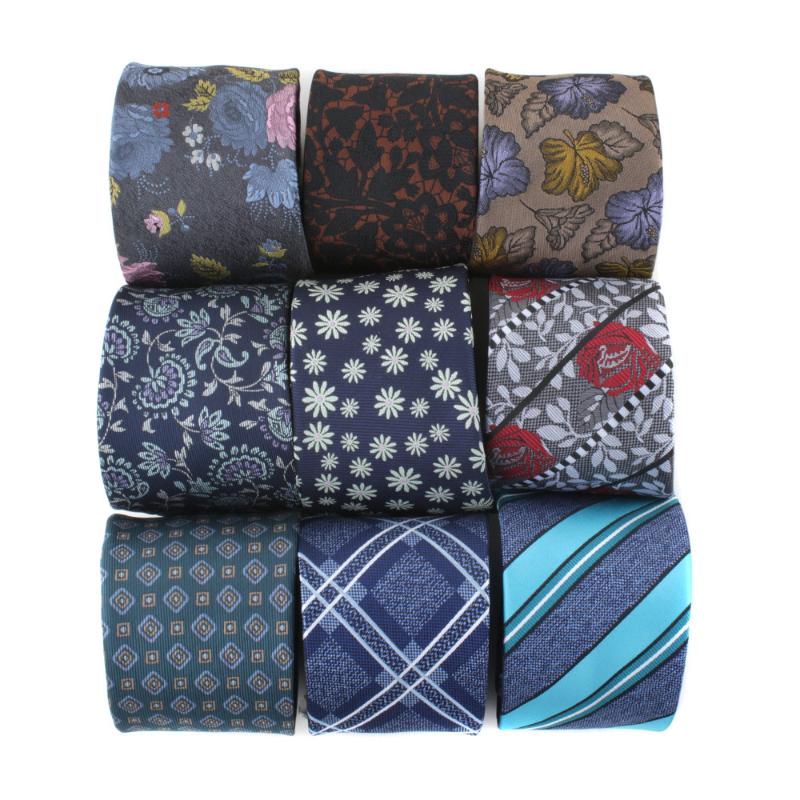 

Men 's Business Dress Shirt Tie Arrow-Shaped Yarn -dyed Jacquard Scarf Bow Tie