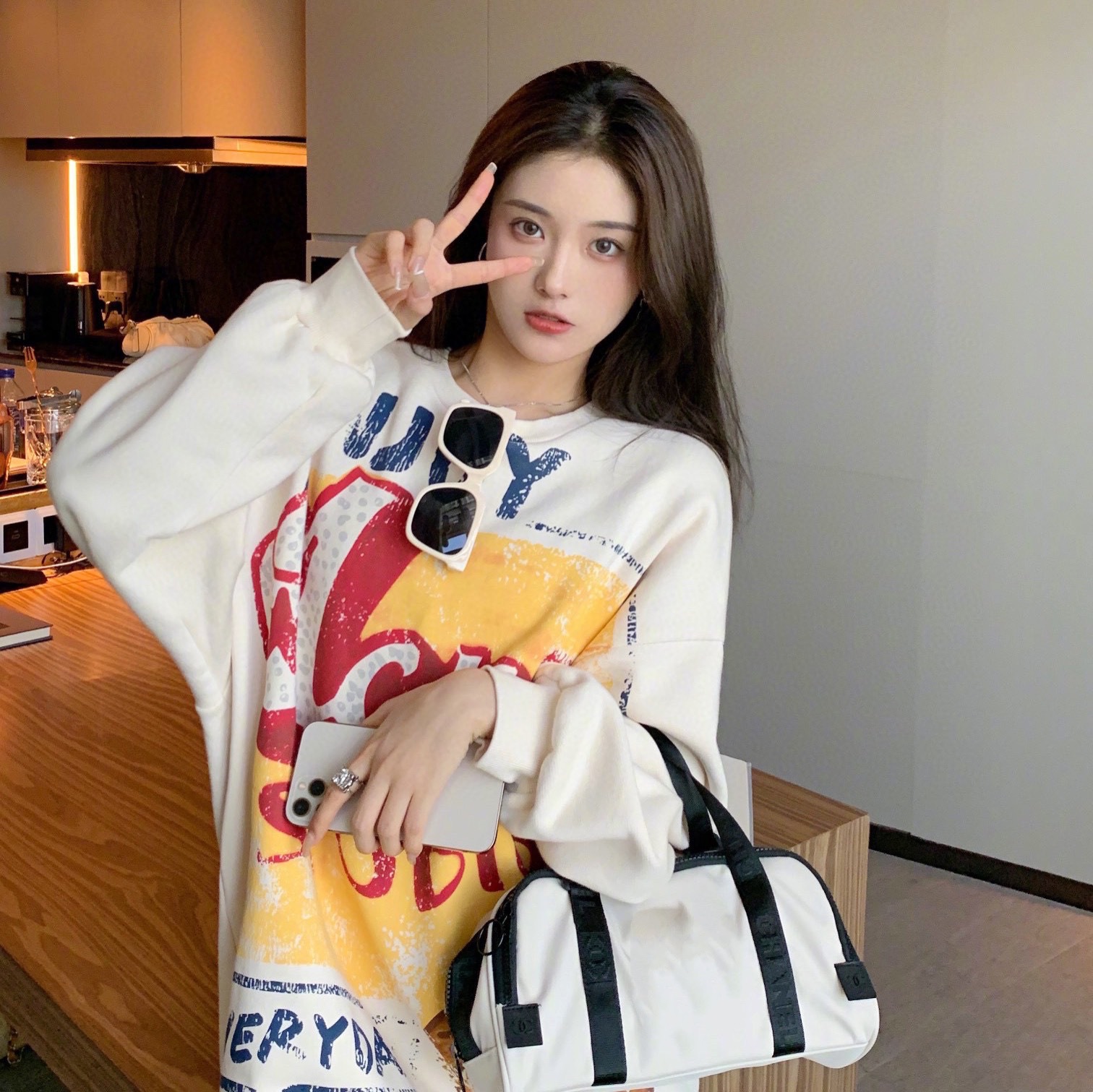 Casual Beige Sweaters acne Graffiti Letter Print Cotton Loose Round Neck Terry Pullover Mens and Womens hoodies, Black
Casual Beige Sweaters acne Graffiti Letter Print Cotton Loose Round Neck Terry Pullover Mens and Womens hoodies, Black