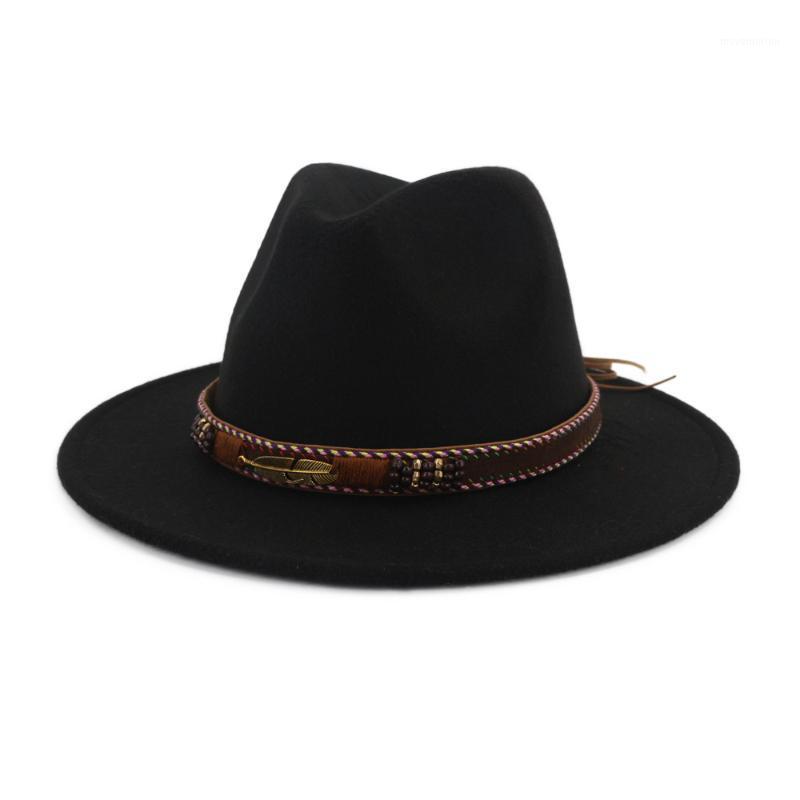 60cm Woolen Hat Europe And America Fashion National Wind Hat Flat Brimmed Big Brim Fedora1, Black
60cm Woolen Hat Europe And America Fashion National Wind Hat Flat Brimmed Big Brim Fedora1, Black