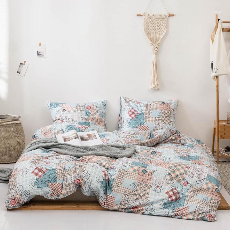 Modern Fashion Flower Pattern Bedding Set Adults Bed Bedclothes Pillowcase Comfortable Bed Duvet Cover Set US Queen King1, No.6
Modern Fashion Flower Pattern Bedding Set Adults Bed Bedclothes Pillowcase Comfortable Bed Duvet Cover Set US Queen King1, No.6