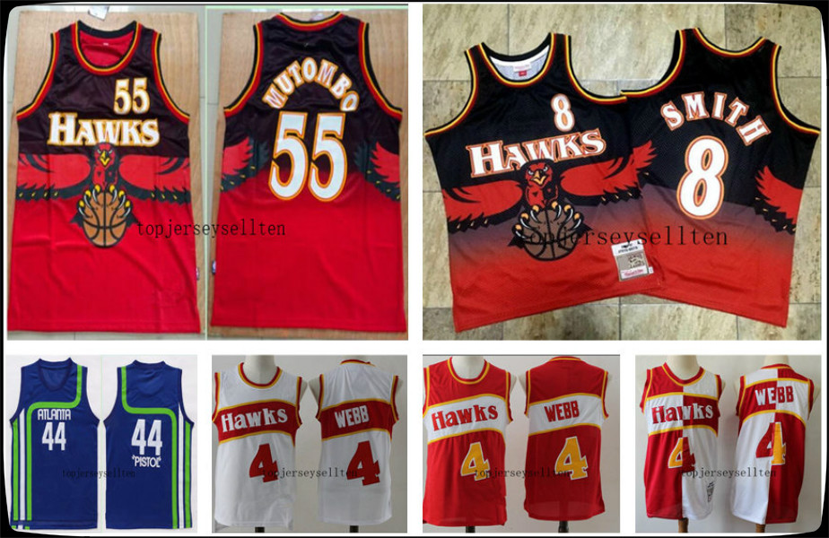Atlanta Hawks MEN Steve Smith Dikembe Mutombo Pete Maravich Spud Webb Hardwood Classics basketball Jersey
Atlanta Hawks MEN Steve Smith Dikembe Mutombo Pete Maravich Spud Webb Hardwood Classics basketball Jersey