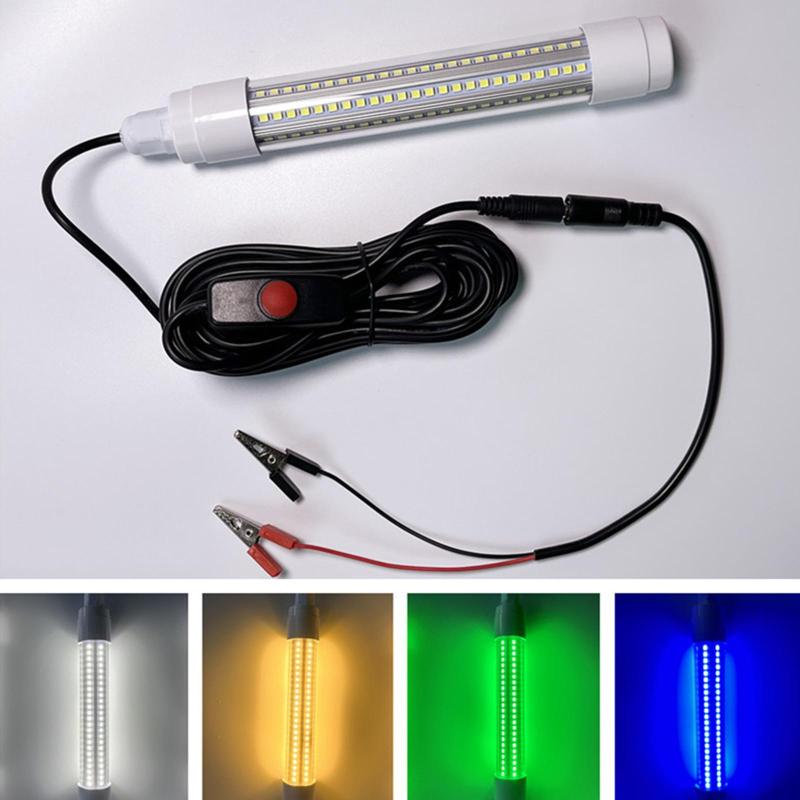 Underwater Lights Fishing Light Fish Finder Lamp LED With 5M Cord Submersible Waterproof For Night Boat Accessories Squid Crappie
Underwater Lights Fishing Light Fish Finder Lamp LED With 5M Cord Submersible Waterproof For Night Boat Accessories Squid Crappie
