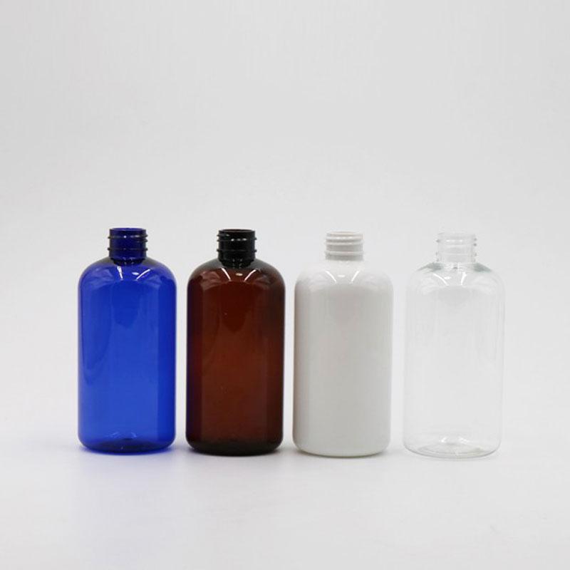 Plastic Spray Atomiser Bottle 250ml Refillable Empty Round Bottles Mist Spray Pump Atomizer For Cosmetic Packaging 24pc/lot
