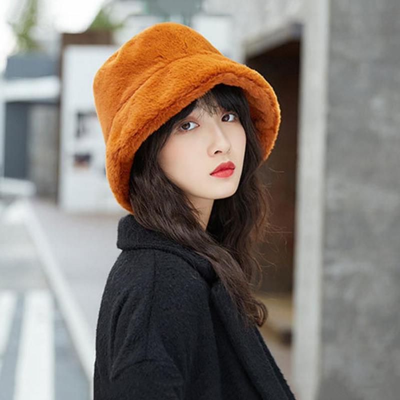 Faux Fur Winter Bucket Hat For Women Girl Fashion Solid Thickened Soft Warm Fishing Cap Outdoor Vacation Hat Cap Lady Panama, White
Faux Fur Winter Bucket Hat For Women Girl Fashion Solid Thickened Soft Warm Fishing Cap Outdoor Vacation Hat Cap Lady Panama, White