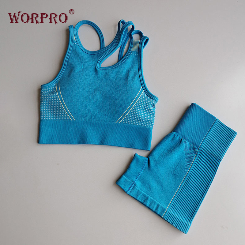 2 piece gym set workout clothes for women shorts set ultra seamless sports bra high waisted shorts summer womens athletic wear Y1225, Pink red
2 piece gym set workout clothes for women shorts set ultra seamless sports bra high waisted shorts summer womens athletic wear Y1225, Pink red