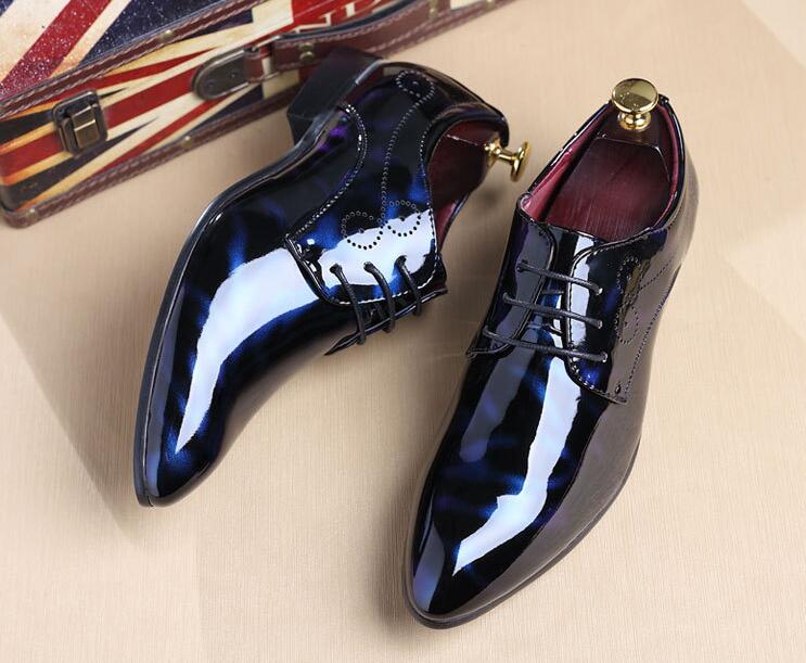 New arrival British fashion Men's glossy oxford Formal shoes Male Wedding prom Homecoming Shoes Sapato Social Masculino, A2
New arrival British fashion Men's glossy oxford Formal shoes Male Wedding prom Homecoming Shoes Sapato Social Masculino, A2