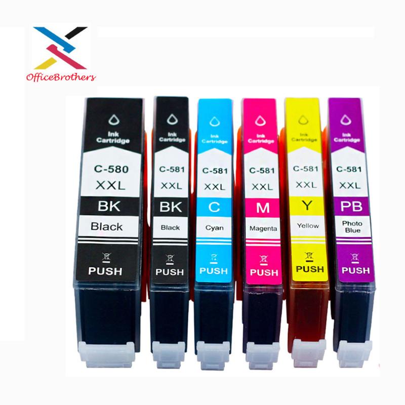 Compatible for CANON PGI-580 CLI-581 PGI580XXL CLI580XXL Ink Cartridge Pixma TS6150 TS6151 TR7550 TR8550 TS8150 TS8151 TS8152
Compatible for CANON PGI-580 CLI-581 PGI580XXL CLI580XXL Ink Cartridge Pixma TS6150 TS6151 TR7550 TR8550 TS8150 TS8151 TS8152