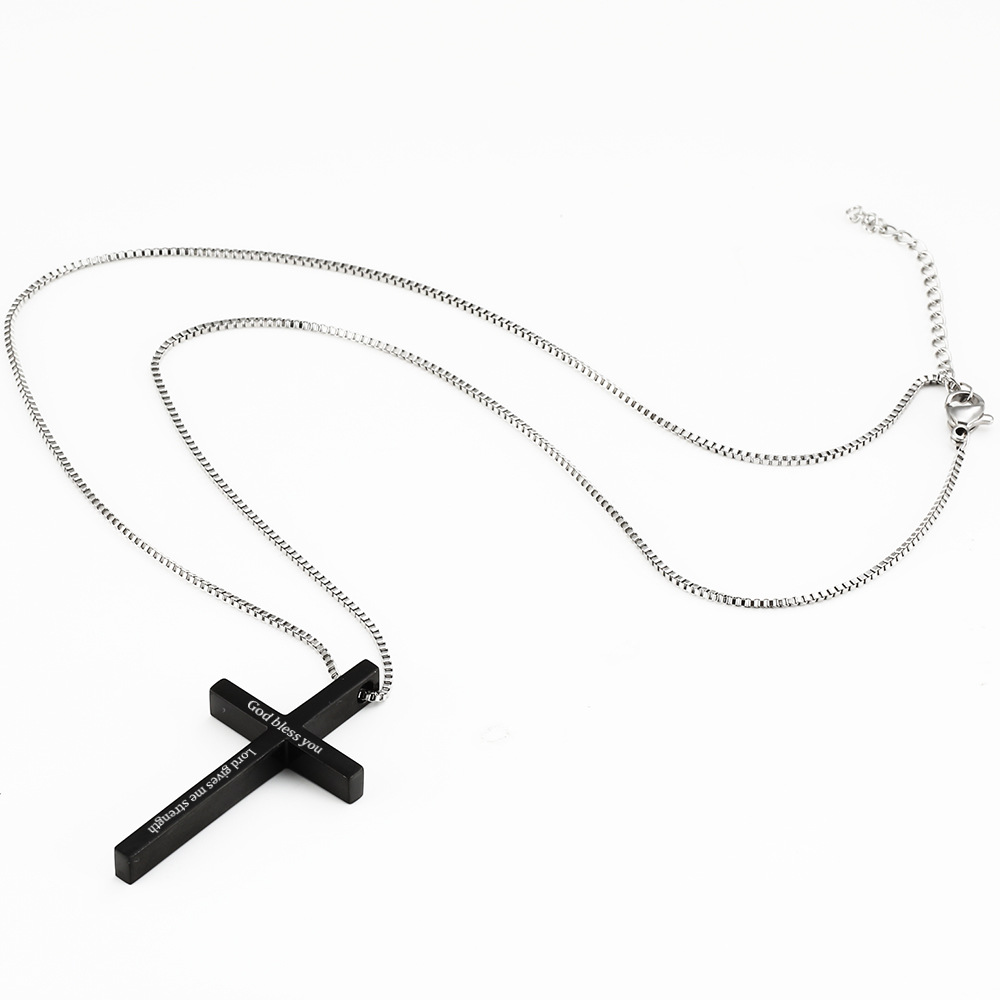 Stainless steel cross pendant necklaces God bless necklace pendants for women mens fashion jewelry gift will and sandy
Stainless steel cross pendant necklaces God bless necklace pendants for women mens fashion jewelry gift will and sandy