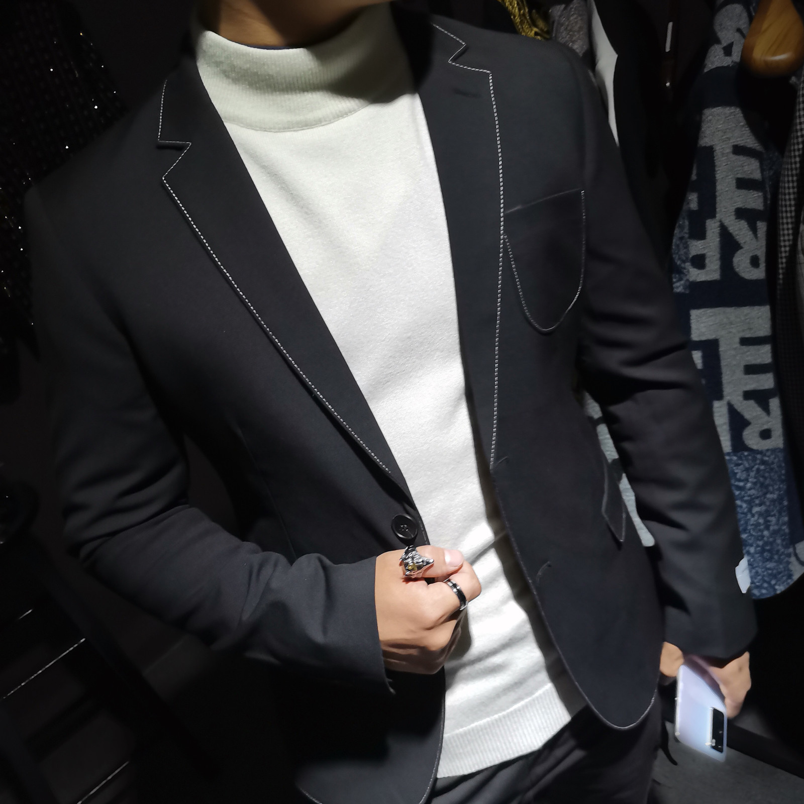 2020 Black Mensa Businessman Palco Trajes Casual Hombre From the Men Blazer Autumn British Style Ydhy, The pictures
2020 Black Mensa Businessman Palco Trajes Casual Hombre From the Men Blazer Autumn British Style Ydhy, The pictures