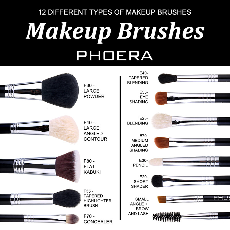 New Phoera Professional 4/5/8/12pcs Makeup Brushes Tool Natural Brush Set Kit Powder Small High Quality Highlighter Lip Eyeshadow 0725
New Phoera Professional 4/5/8/12pcs Makeup Brushes Tool Natural Brush Set Kit Powder Small High Quality Highlighter Lip Eyeshadow 0725