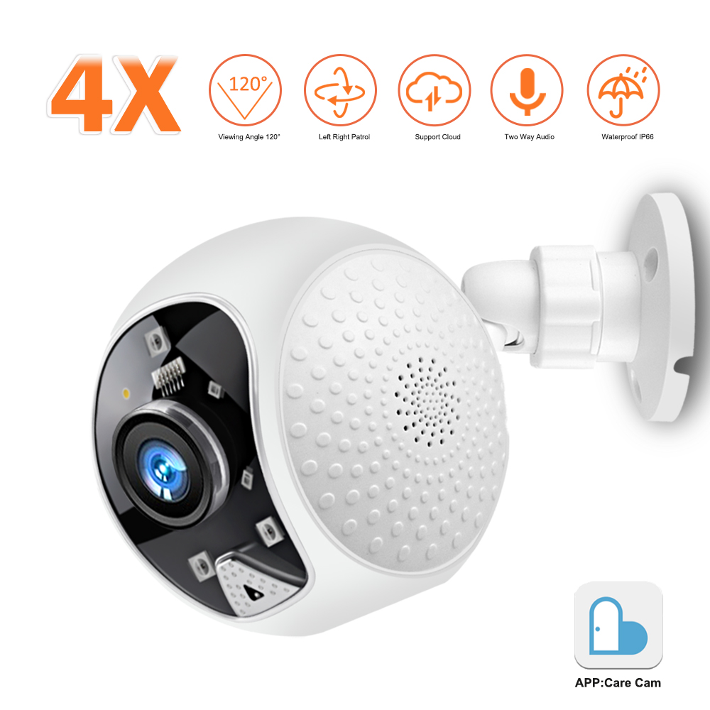 1080P HD WiFi IP Camera Smart Outdoor 4X Digital Zoom Speed Dome Security Camera Wireless Cloud Storage 2MP Network Surveillance
1080P HD WiFi IP Camera Smart Outdoor 4X Digital Zoom Speed Dome Security Camera Wireless Cloud Storage 2MP Network Surveillance