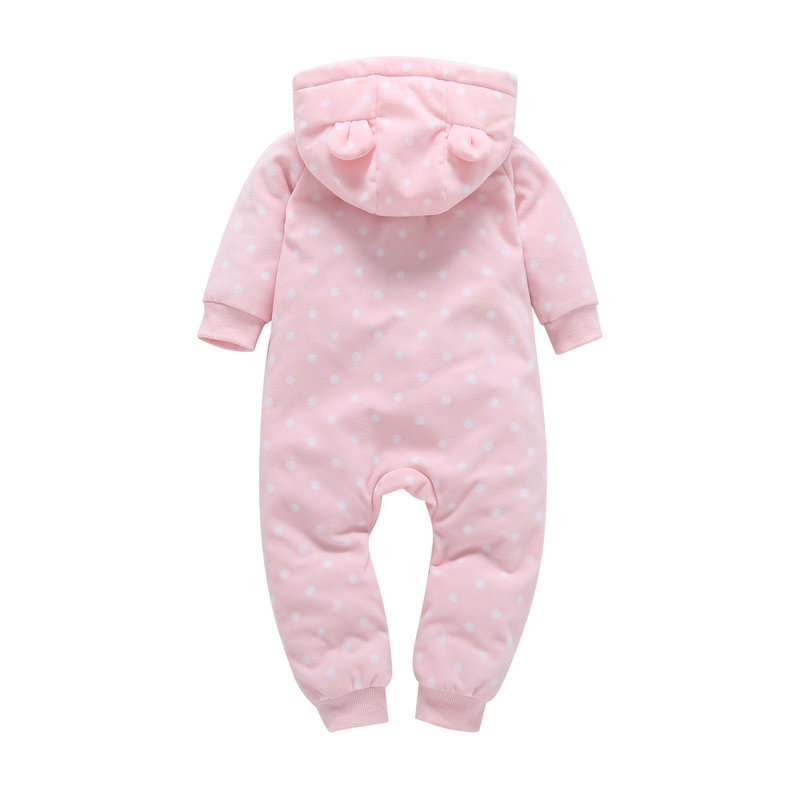Autumn Fleece baby clothes baby girls boys Long sleeves bodysuit baby boy jumpsuit Y1221