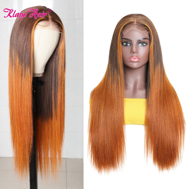 Klaiyi Straight T Part Lace Wig Human Hair 4X1 Lace Part Wigs 150% Density Middle Fake Scalp Human Hair Wig #LT430 Natural, As pic
Klaiyi Straight T Part Lace Wig Human Hair 4X1 Lace Part Wigs 150% Density Middle Fake Scalp Human Hair Wig #LT430 Natural, As pic