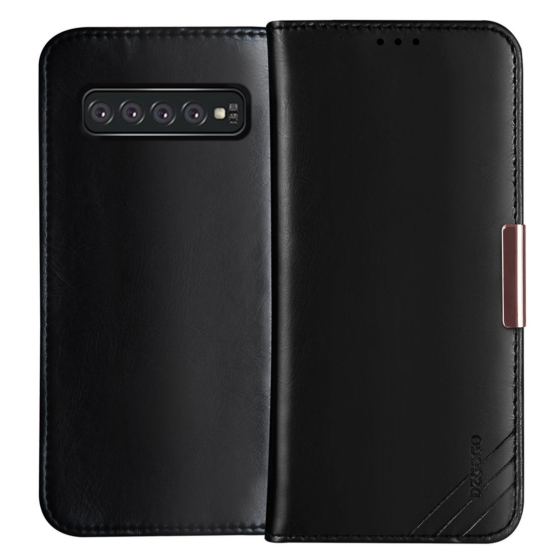 DZGOGO ROYALE II Series Magnetic Horizontal Flip Genuine Leather Case for Galaxy S10 Plus with Card Slots Holder
DZGOGO ROYALE II Series Magnetic Horizontal Flip Genuine Leather Case for Galaxy S10 Plus with Card Slots Holder