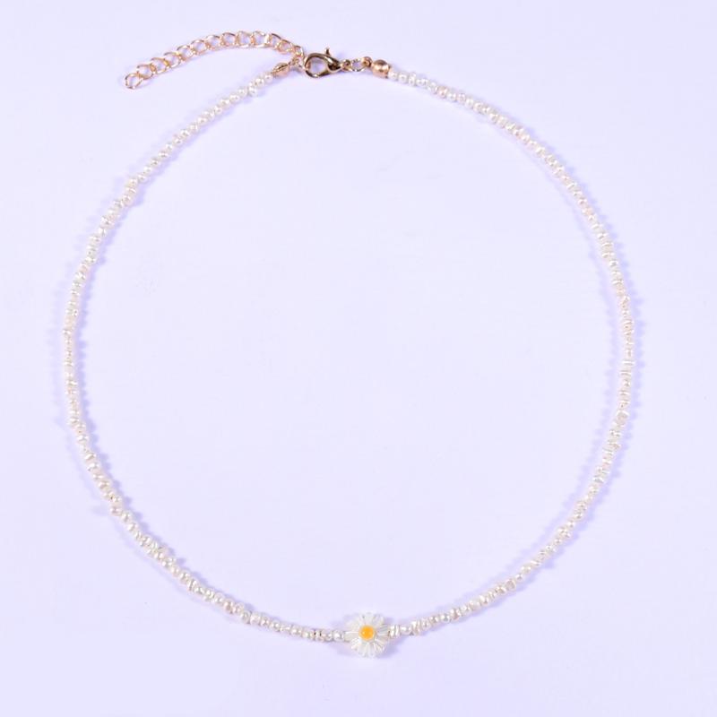 Irregular Pearl Choker Necklace Pendants Women Elegant Aesthetic Daisy Shell Vintage Statement Boho Chain on the Neck Jewelry
Irregular Pearl Choker Necklace Pendants Women Elegant Aesthetic Daisy Shell Vintage Statement Boho Chain on the Neck Jewelry
