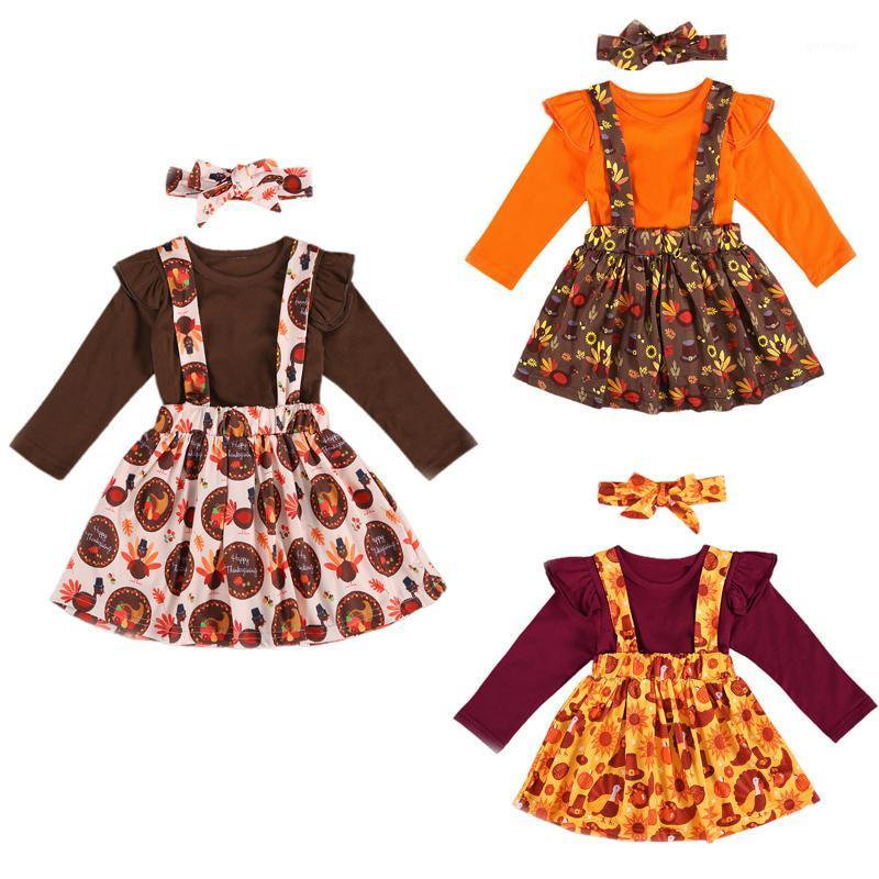 Thanksgiving Kids Baby Girl Clothes Sets Long Sleeve Cotton T-shirt Tops Print Suspender Skirt Headband 3PCS1
Thanksgiving Kids Baby Girl Clothes Sets Long Sleeve Cotton T-shirt Tops Print Suspender Skirt Headband 3PCS1