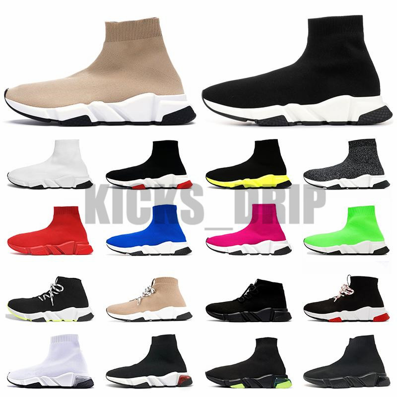Top Quality Sock Shoes Speed Trainer Womens Mens Running Shoes knit Triple Black Graffiti Platform Socks Boots Sneakers With Gifts
Top Quality Sock Shoes Speed Trainer Womens Mens Running Shoes knit Triple Black Graffiti Platform Socks Boots Sneakers With Gifts