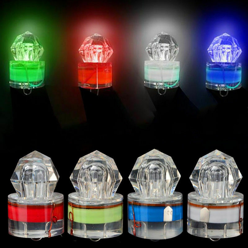 Red White Blue Green Multicolor Fishing Flash Light LED Deep Drop Underwater Squid Strobe Bait Lure Lamp Lights
Red White Blue Green Multicolor Fishing Flash Light LED Deep Drop Underwater Squid Strobe Bait Lure Lamp Lights