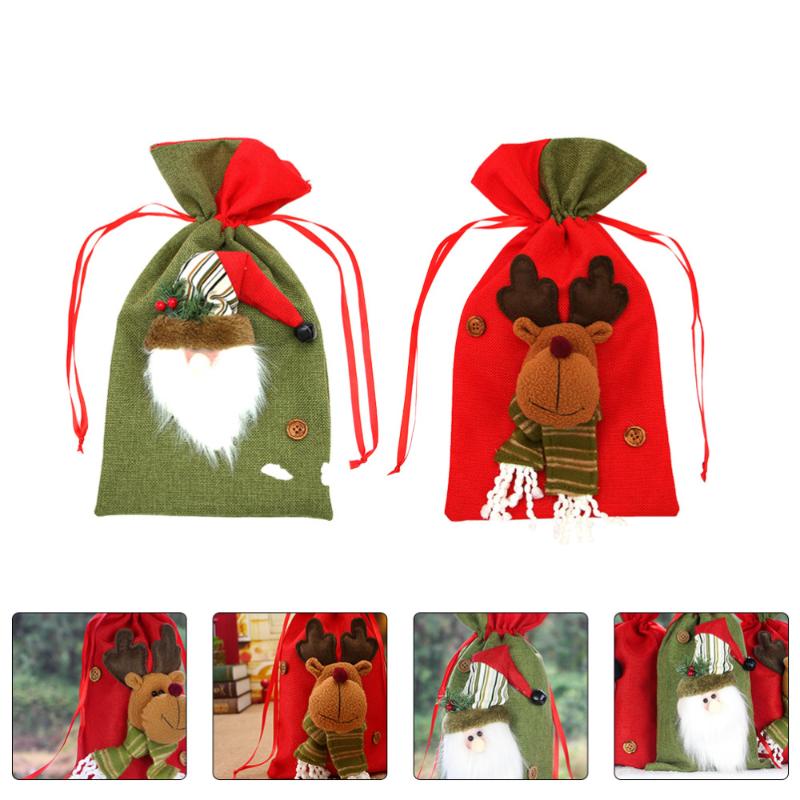 2Pcs Candy Bags Pretty Various High Quality Xmas Candy Bags Christmas Drawstring for Child Party Gift
2Pcs Candy Bags Pretty Various High Quality Xmas Candy Bags Christmas Drawstring for Child Party Gift