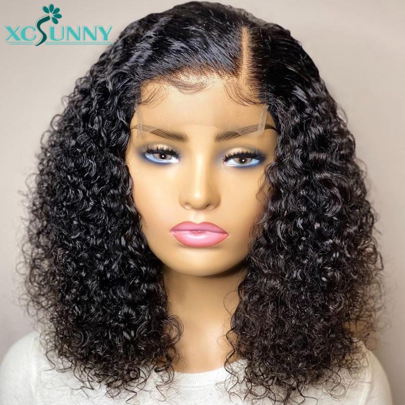 Short Curly Bob Wig Lace Front Human Hair Wigs Pre Plucked 13x4 Frontal Wig Remy Brazilian 4x4 Closure 180 Density xcsunny, Closure wig 130
Short Curly Bob Wig Lace Front Human Hair Wigs Pre Plucked 13x4 Frontal Wig Remy Brazilian 4x4 Closure 180 Density xcsunny, Closure wig 130