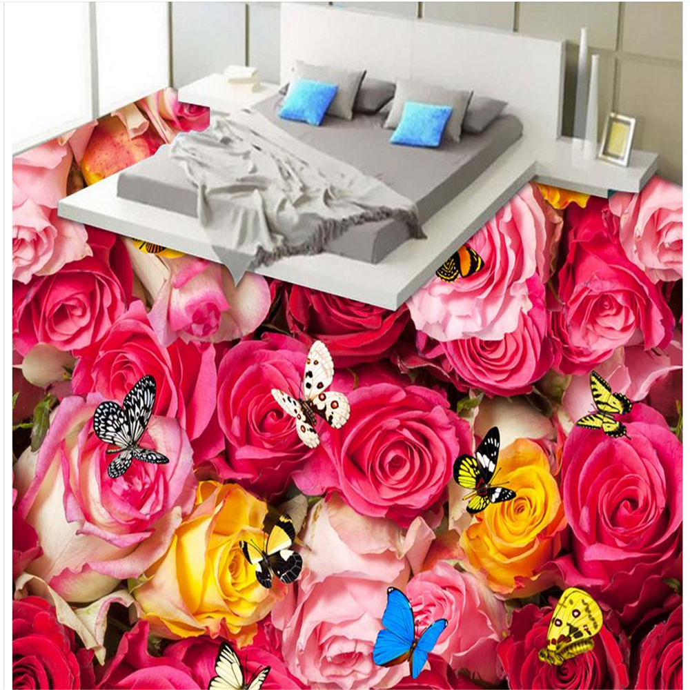 Rose flower sea butterfly living room 3D floor and floor 3d murals wallpaper for living room, Pink
Rose flower sea butterfly living room 3D floor and floor 3d murals wallpaper for living room, Pink
