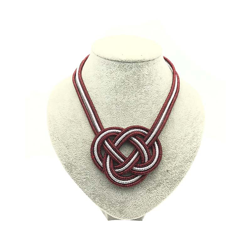 Dandie Polymer Clay Necklace Fashion Soft Pottery Choker Necklace Chinese Knot Collar Handmade Femme Jewelry Gifts
Dandie Polymer Clay Necklace Fashion Soft Pottery Choker Necklace Chinese Knot Collar Handmade Femme Jewelry Gifts
