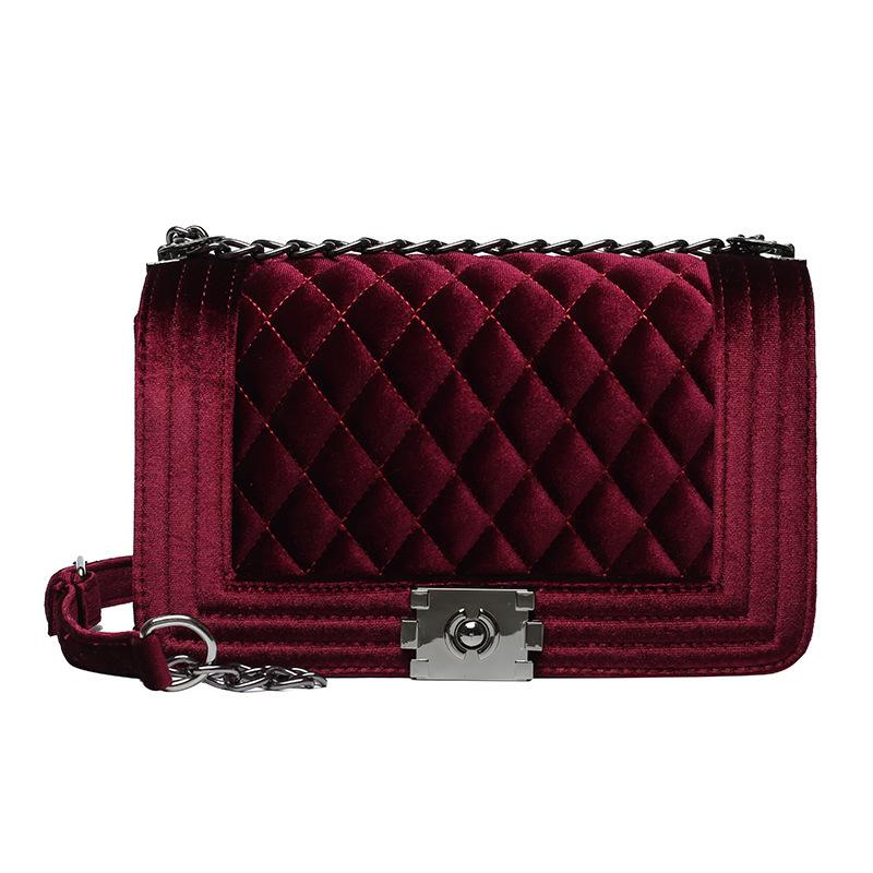 Winter Trendy Women Comfortable Handbag Fashion Velvet Shoulder Bags Flap Square Lock Closure Purse, Black
Winter Trendy Women Comfortable Handbag Fashion Velvet Shoulder Bags Flap Square Lock Closure Purse, Black