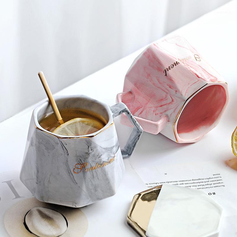 Luxury Pink Gold Mr Mrs Ceramic Marble Coffee Mug Cup Wedding Bridal Couples Lover's Gifts Mug Porcelain Milk Breakfast Cup1, Blue 400ml
Luxury Pink Gold Mr Mrs Ceramic Marble Coffee Mug Cup Wedding Bridal Couples Lover's Gifts Mug Porcelain Milk Breakfast Cup1, Blue 400ml