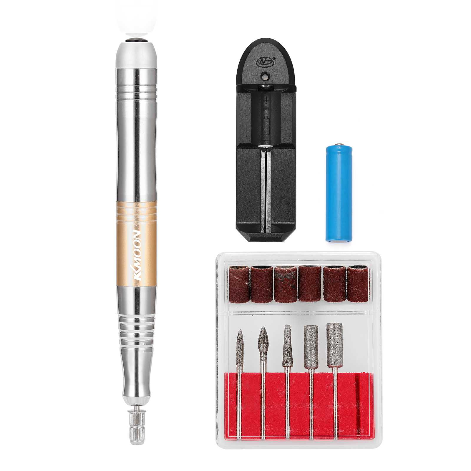 KKmoon Mini Electric Grinder Rechargeable Electric Polishing Pen Multipurpose Exfoliating Armor Tool Set Portable Manicures
KKmoon Mini Electric Grinder Rechargeable Electric Polishing Pen Multipurpose Exfoliating Armor Tool Set Portable Manicures