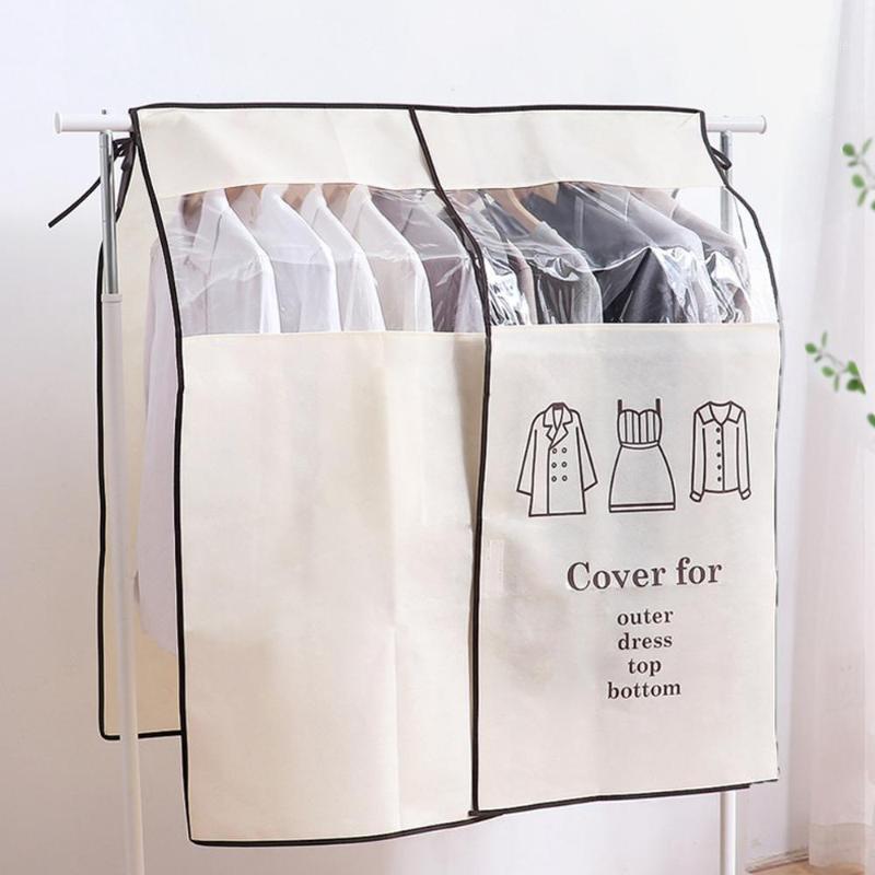 Cloth Fabric Organiser Coat Dust Proofing Cover Clothing Cover Suits Pocket Storage Bags Organizador Cabinet Closet Organizer1, Black
Cloth Fabric Organiser Coat Dust Proofing Cover Clothing Cover Suits Pocket Storage Bags Organizador Cabinet Closet Organizer1, Black