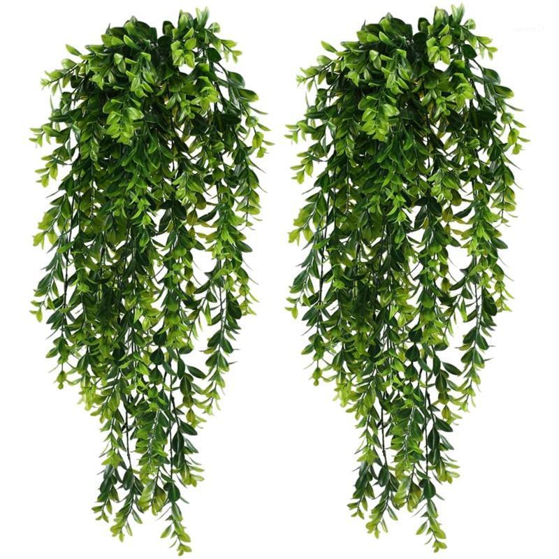 2Pcs Artificial Trailing Plants Fake Hanging Plants Faux Foliage Greenery Plant for Garden Hanging Pot Basket Decor1, Green
2Pcs Artificial Trailing Plants Fake Hanging Plants Faux Foliage Greenery Plant for Garden Hanging Pot Basket Decor1, Green