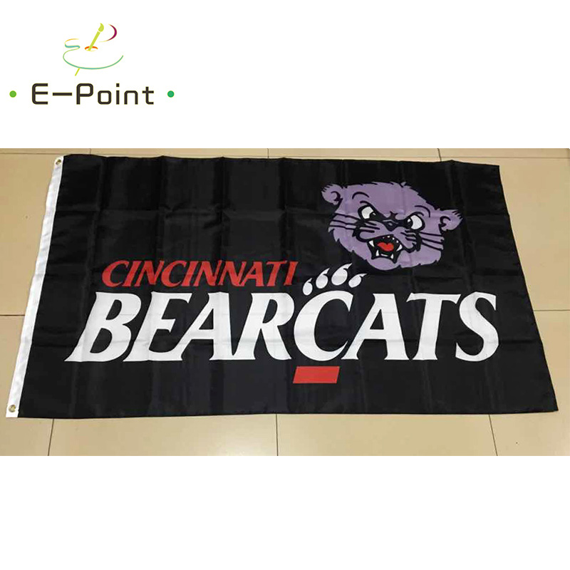 NCAA Cincinnati Bearcats Flag 3*5ft (90cm*150cm) Polyester flag Banner decoration flying home & garden flag Festive gifts
NCAA Cincinnati Bearcats Flag 3*5ft (90cm*150cm) Polyester flag Banner decoration flying home & garden flag Festive gifts