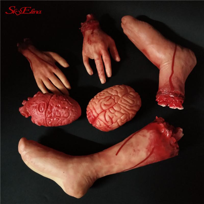 Halloween Props Lifelike Severed Scary Bloody Fake Latex Life Size Arm Hand Halloween Stumps Haunted Decoration 5z
Halloween Props Lifelike Severed Scary Bloody Fake Latex Life Size Arm Hand Halloween Stumps Haunted Decoration 5z
