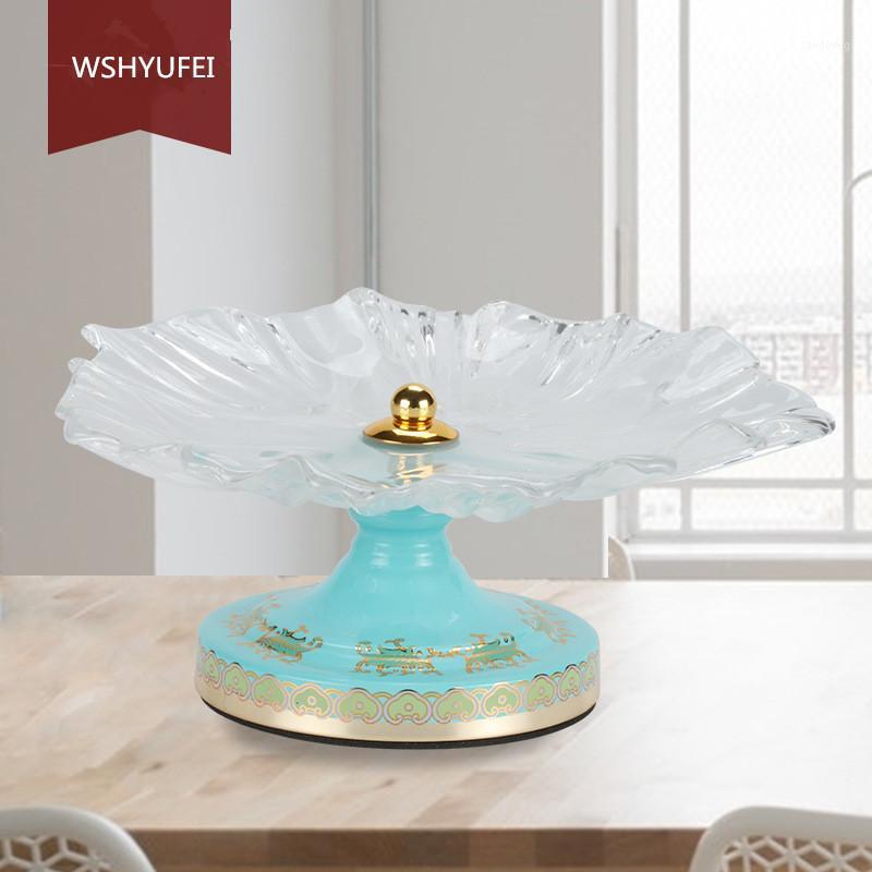 European retro glass fruit plate snack storage box storage container home decoration ornament decoration tableware1
European retro glass fruit plate snack storage box storage container home decoration ornament decoration tableware1