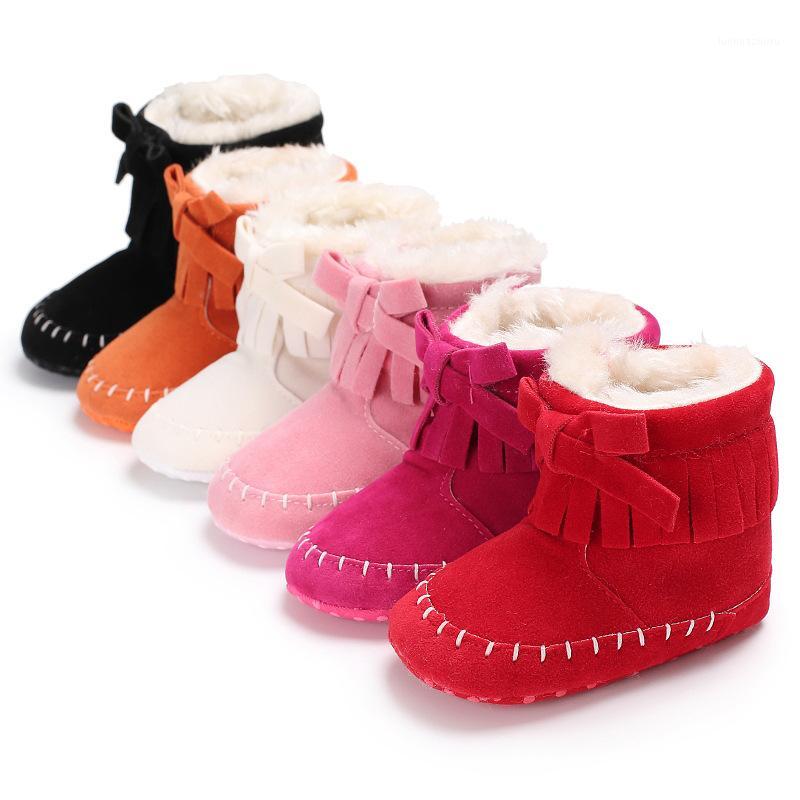 Winter warm baby girl cotton solid color fringed bow soft bottom shoes plus velvet anti-skid infant baby toddler shoes1, Black
Winter warm baby girl cotton solid color fringed bow soft bottom shoes plus velvet anti-skid infant baby toddler shoes1, Black