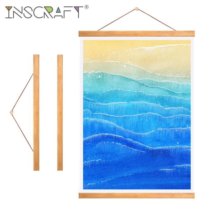 Natural Beech Magnetic Poster Frame Hanger Photo Picture and Canvas Artwork Wooden Frames Kit
Natural Beech Magnetic Poster Frame Hanger Photo Picture and Canvas Artwork Wooden Frames Kit