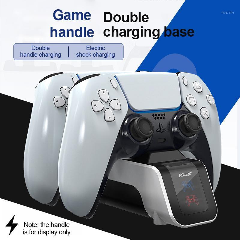 Gamepad Charger Base For PS5 Charging Base For PS5 Fast Charging Dual Charger Stand With Status Display Intelligent1
Gamepad Charger Base For PS5 Charging Base For PS5 Fast Charging Dual Charger Stand With Status Display Intelligent1