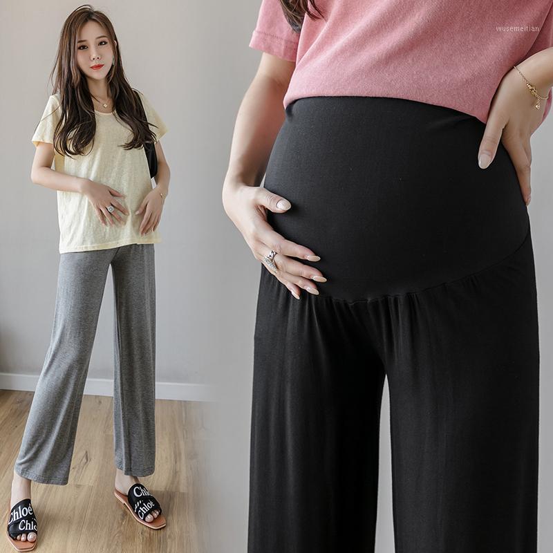 930# Summer Thin Wide Leg Loose Modal Maternity Pants 9/10 Length Belly Casual Pants Clothes for Pregnant Women Pregnancy1, Black
930# Summer Thin Wide Leg Loose Modal Maternity Pants 9/10 Length Belly Casual Pants Clothes for Pregnant Women Pregnancy1, Black
