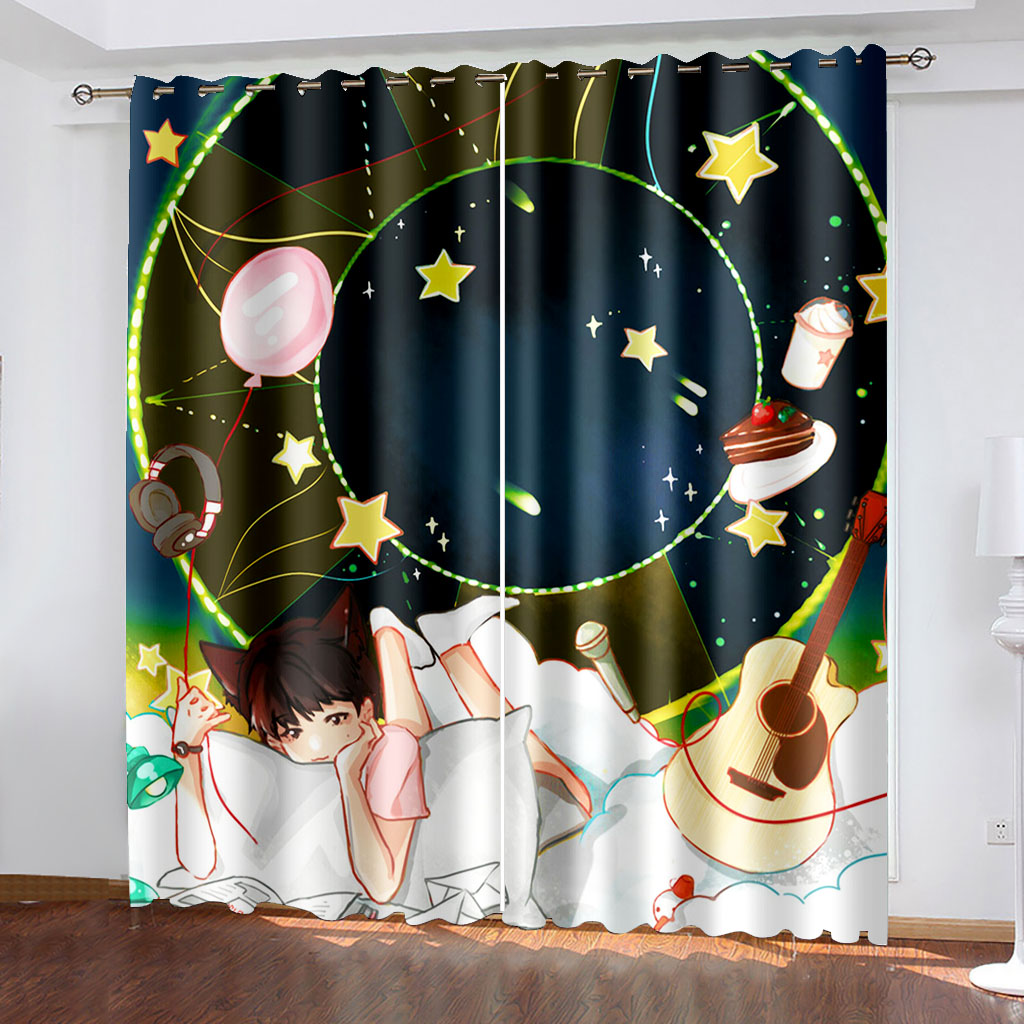 Custom Curtains 3d Curtains Modern comic kid cartoon Blackout for Living Room Kids Bedroom Fabric, Grey
Custom Curtains 3d Curtains Modern comic kid cartoon Blackout for Living Room Kids Bedroom Fabric, Grey