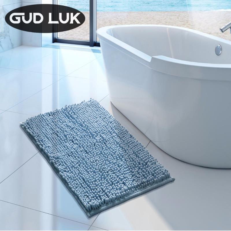 Solid Microfiber Chenille bathmat Water Absorbing Shaggy Rug Entrance Bathroom DoorMat Non-slip Carpet Toilet Floor Mats 43*61cm1
Solid Microfiber Chenille bathmat Water Absorbing Shaggy Rug Entrance Bathroom DoorMat Non-slip Carpet Toilet Floor Mats 43*61cm1