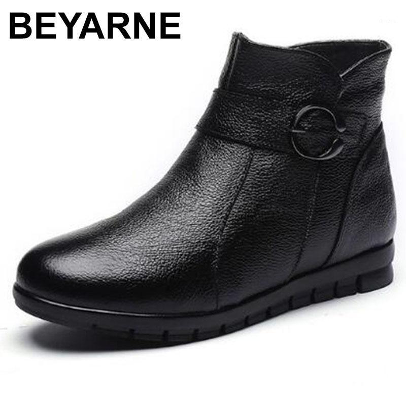 BEYARNENew Winter Mother Cotton Shoes Women Boots Plus Velvet Warm Snow Boots Soft Bottom Genuine Leather Shoes Casual Flat Boot1, Black
BEYARNENew Winter Mother Cotton Shoes Women Boots Plus Velvet Warm Snow Boots Soft Bottom Genuine Leather Shoes Casual Flat Boot1, Black