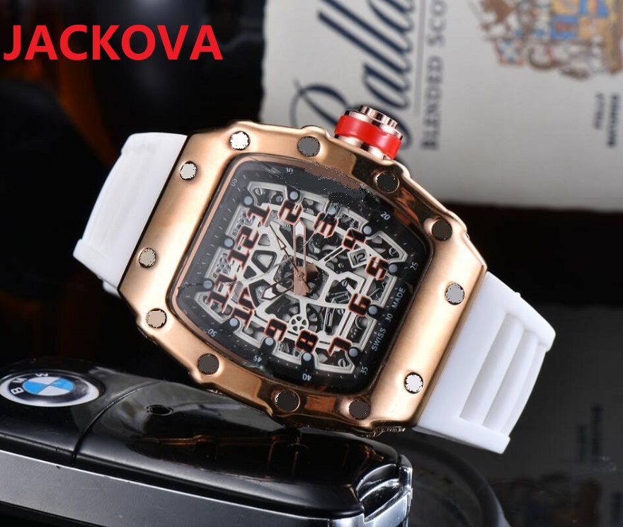 Top Luxury Mens Watch 43mm Quartz Chronograph Digital Number Wristwatch Iced Out Hip Hop Rubber Strap Sport Men Women Male watches Montre Homme, As pic
Top Luxury Mens Watch 43mm Quartz Chronograph Digital Number Wristwatch Iced Out Hip Hop Rubber Strap Sport Men Women Male watches Montre Homme, As pic