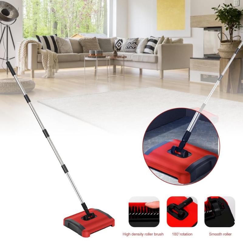 Carpet Floor Sweeper Cleaner Hand Push Automatic Broom for Home Office Carpet Rugs Dust Scraps Paper Cleaning with Brush
Carpet Floor Sweeper Cleaner Hand Push Automatic Broom for Home Office Carpet Rugs Dust Scraps Paper Cleaning with Brush