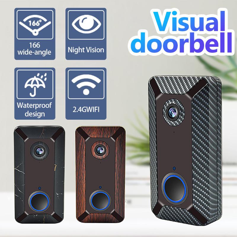 deurbel met camera V6 Intelligent WiFi Visual Doorbell Wireless HD Remote Home Monitoring Talk timbre inalambrico exterior
deurbel met camera V6 Intelligent WiFi Visual Doorbell Wireless HD Remote Home Monitoring Talk timbre inalambrico exterior