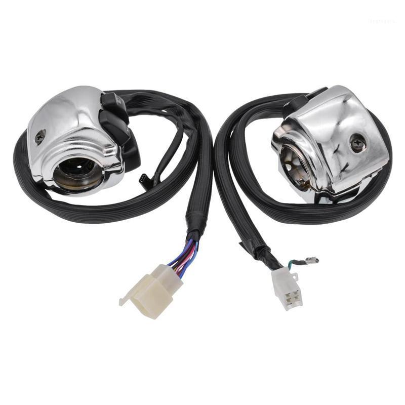Motorcycle 1inch 25mm Silver Handlebar Control Switch for 1996-2012 Softail Dyna Sportster 883/1200 V-Rod with Wire1
Motorcycle 1inch 25mm Silver Handlebar Control Switch for 1996-2012 Softail Dyna Sportster 883/1200 V-Rod with Wire1