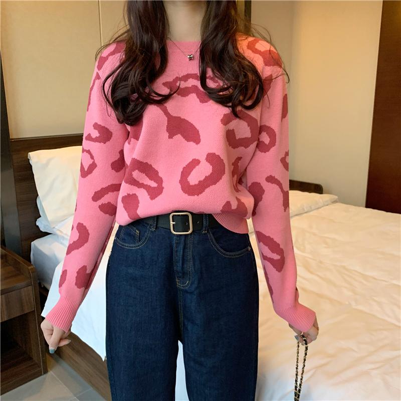 Women's Sweaters 2022 Autumn And Winter Loose Knit Sweater Korean Style Pullover Round Neck Geometric Clash Jacquard Casual Jumper, White;black
Women's Sweaters 2022 Autumn And Winter Loose Knit Sweater Korean Style Pullover Round Neck Geometric Clash Jacquard Casual Jumper, White;black