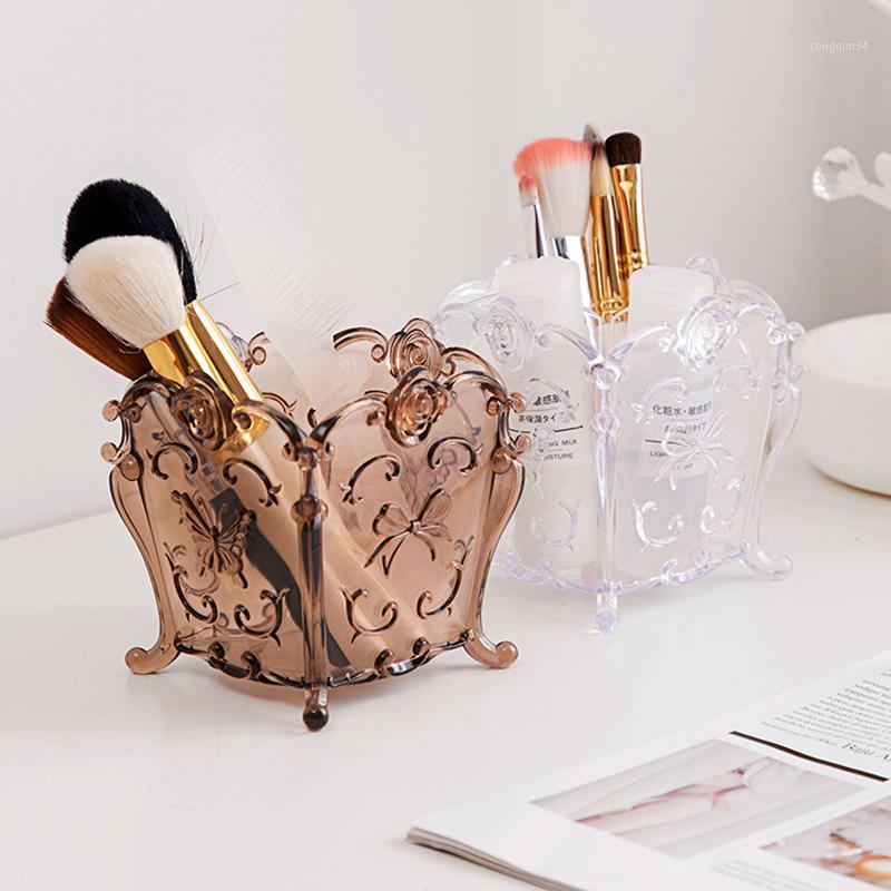 Creative retro carved cosmetics storage box desktop plastic finishing box dressing table makeup brush storage mx012414501
Creative retro carved cosmetics storage box desktop plastic finishing box dressing table makeup brush storage mx012414501