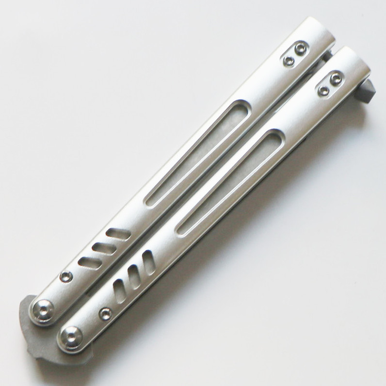 balisong Rep butterfly D2 Aluninum handle trainer training knife Crafts Martial arts Collection knvies xmas gift
balisong Rep butterfly D2 Aluninum handle trainer training knife Crafts Martial arts Collection knvies xmas gift