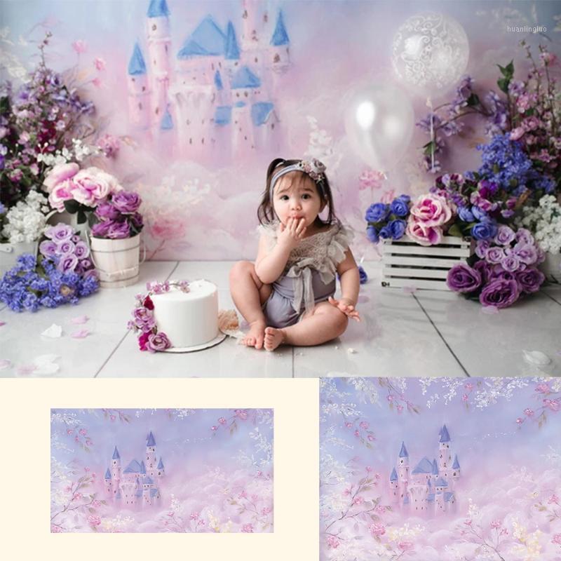 Photography Fantasy Castle Children Portrait Background Purple Floral Dreamy Princess Birthday Art Backdrop for Photo Studio1
Photography Fantasy Castle Children Portrait Background Purple Floral Dreamy Princess Birthday Art Backdrop for Photo Studio1